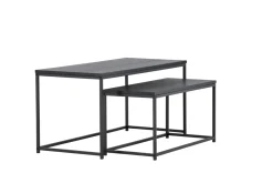 Fjôrd Salontafel Mallan 43x100cm Zwart