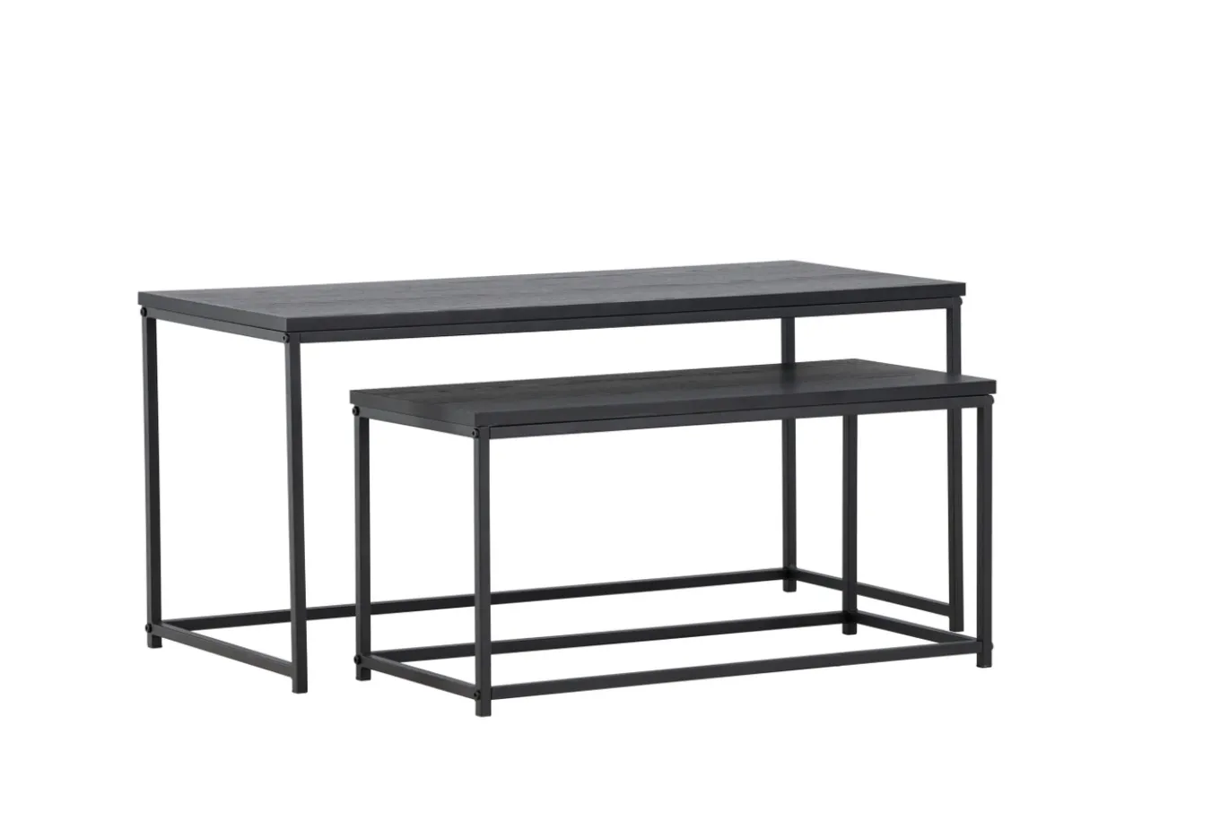 Fjôrd Salontafel Mallan 43x100cm Zwart