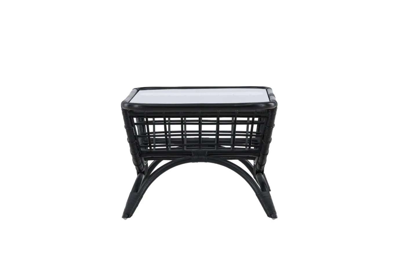 Fjôrd Salontafel Moana Zwart Rotan Glas