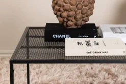 Fjôrd Salontafel Netz 80x80cm Zwart