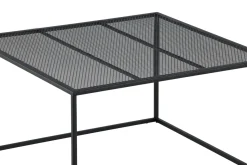 Fjôrd Salontafel Netz 80x80cm Zwart