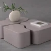 Fjôrd Salontafel Nordland Bruin Set van 3