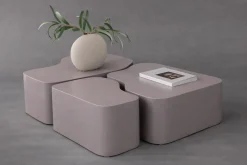 Fjôrd Salontafel Nordland Bruin Set van 3