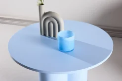 Fjôrd Salontafel Olivia MDF Blauw Ø80cm