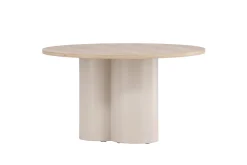 Fjôrd Salontafel Olivia MDF Whitewash Ø80cm