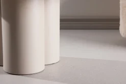Fjôrd Salontafel Olivia MDF Whitewash Ø80cm