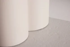 Fjôrd Salontafel Olivia MDF Whitewash Ø80cm