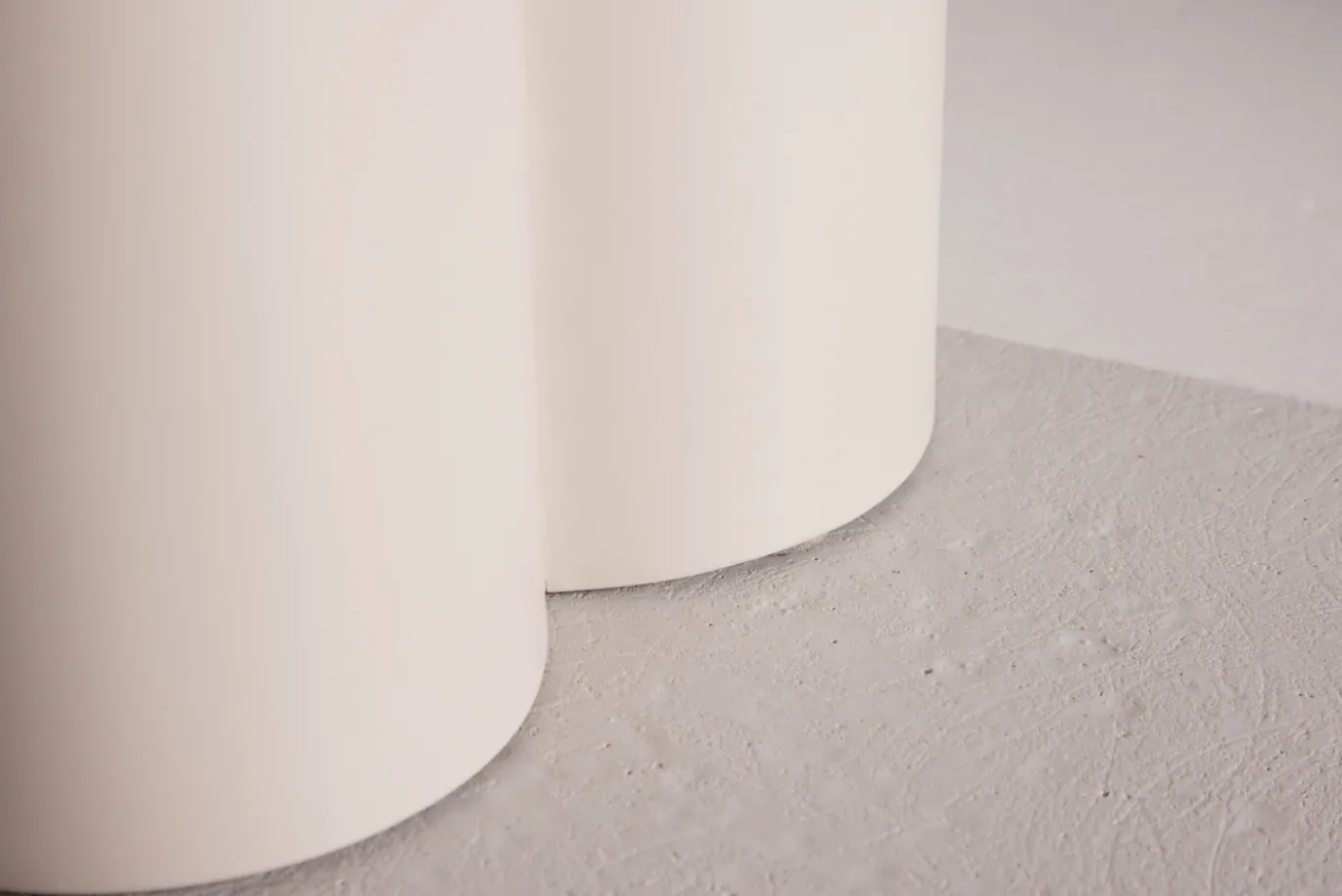 Fjôrd Salontafel Olivia MDF Whitewash Ø80cm