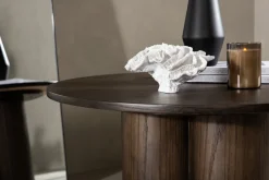 Fjôrd Salontafel Olivia Mokka Fineer Ø80cm