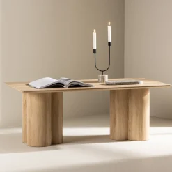 Fjôrd Salontafel Olivia 60x120cm Naturel