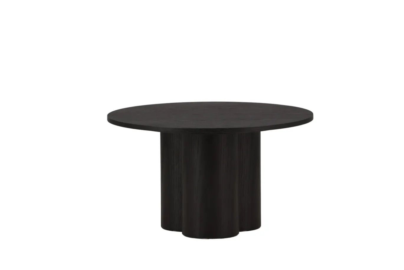 Fjôrd Salontafel Olivia Zwart Fineer Ø80cm