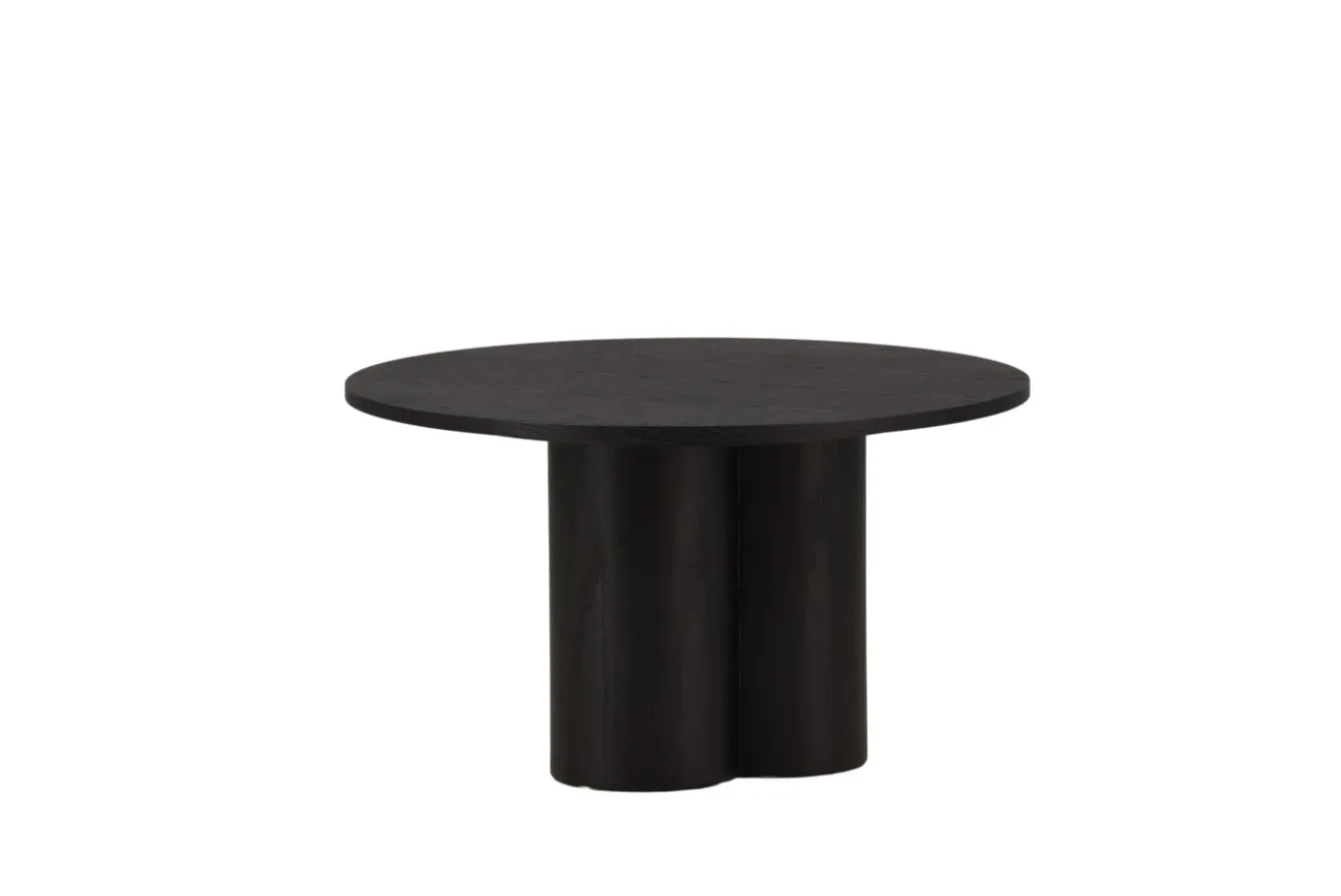 Fjôrd Salontafel Olivia Zwart Fineer Ø80cm