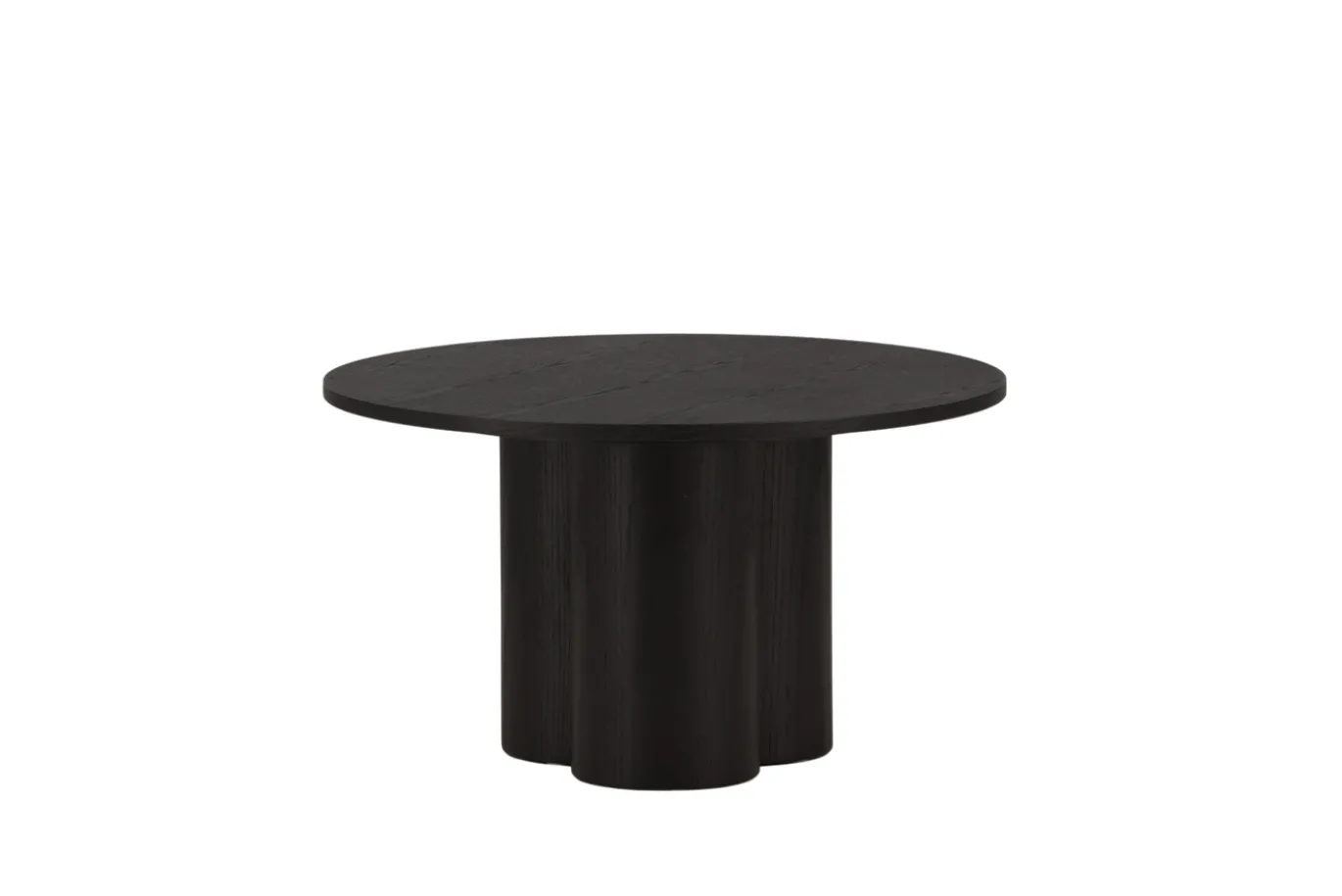 Fjôrd Salontafel Olivia Zwart Fineer Ø80cm
