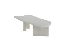 Fjôrd Salontafel Polle MDF Lichtgrijs 160x60cm