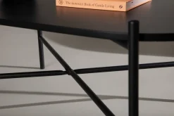 Fjôrd Salontafel Pueblo 60x120cm Zwart Mdf