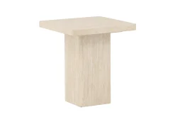 Fjôrd Salontafel Qvart Beige Travertinlook 50x50cm