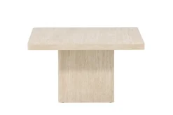 Fjôrd Salontafel Qvart Beige Travertinlook 80x80cm