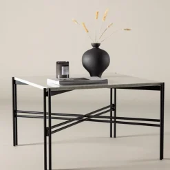 Fjôrd Salontafel Razzia 75x75x48cm Wit Terazzo