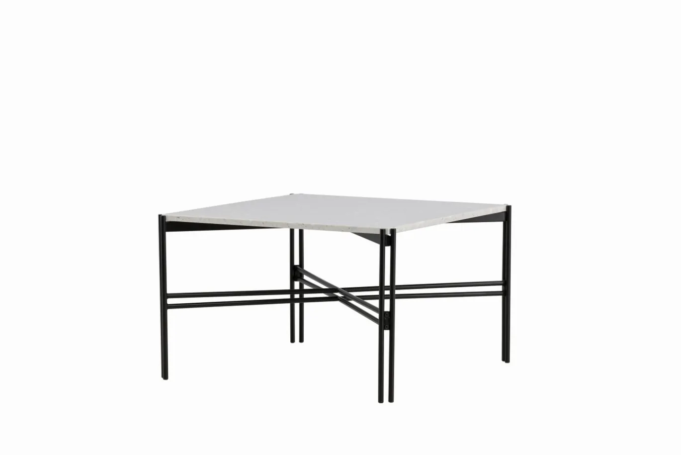 Fjôrd Salontafel Razzia 75x75x48cm Wit Terazzo