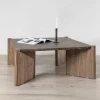 Fjôrd Salontafel Rogaland Bruin Marmerlook/Mdf