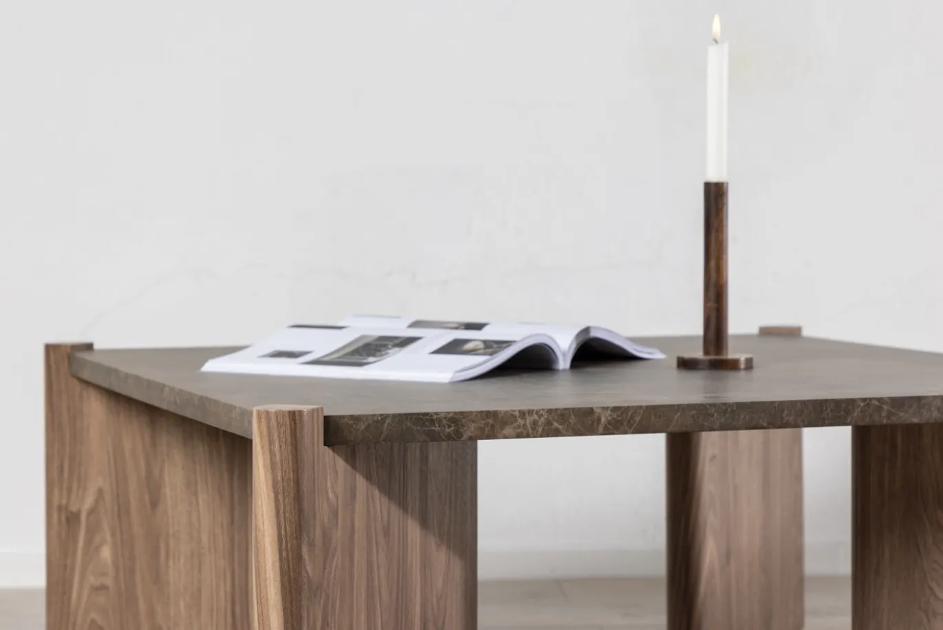 Fjôrd Salontafel Rogaland Bruin Marmerlook/Mdf