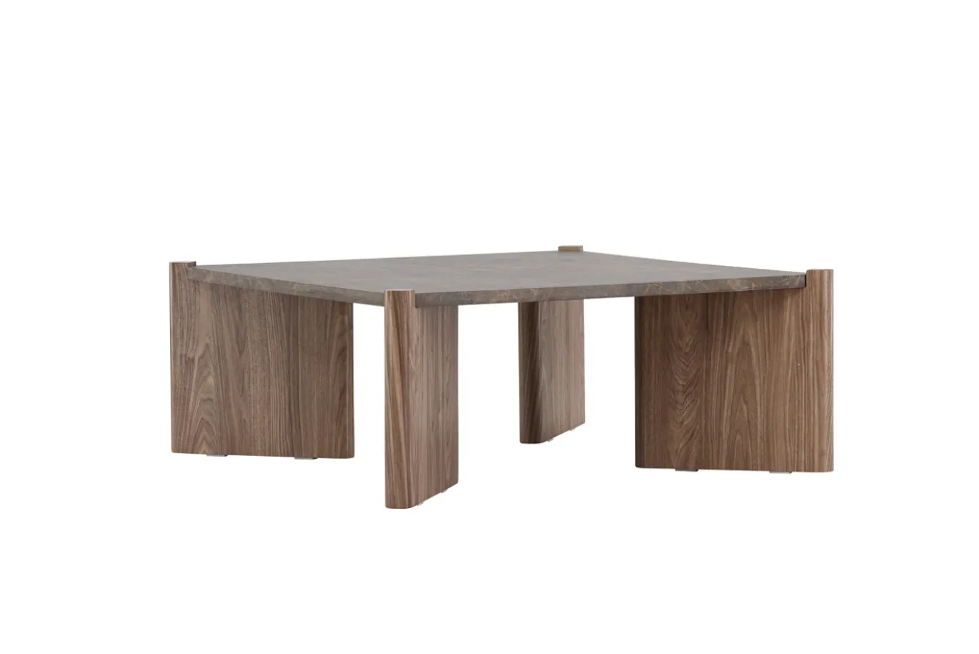 Fjôrd Salontafel Rogaland Bruin Marmerlook/Mdf