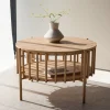 Fjôrd Salontafel Rubbo Naturel ⌀80cm