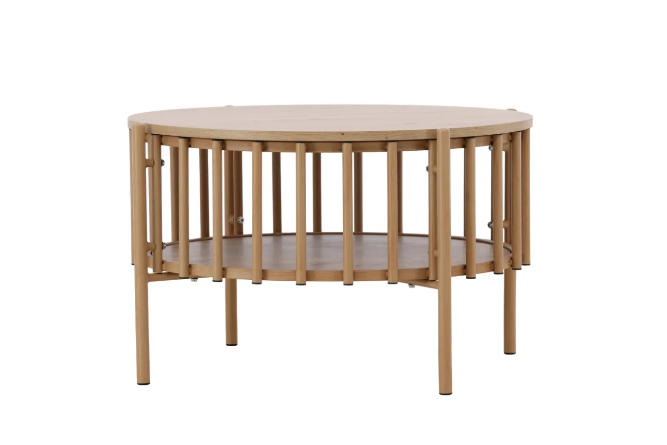 Fjôrd Salontafel Rubbo Naturel ⌀80cm