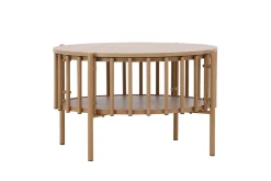 Fjôrd Salontafel Rubbo Naturel ⌀80cm