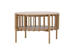 Fjôrd Salontafel Rubbo Naturel ⌀80cm