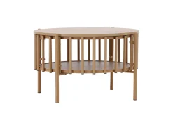 Fjôrd Salontafel Rubbo Naturel ⌀80cm