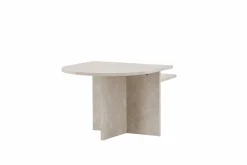Fjôrd Salontafel Sala 60x60cm en 40x40cm Marmerlook
