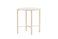 Fjôrd Salontafel Sandhamn Beige ⌀40cm