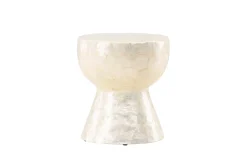 Fjôrd Salontafel Sandön Beige ⌀40cm