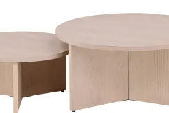 Fjôrd Salontafel Set Saltö Whitewash MDF