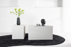 Fjôrd Salontafel Set York Hoog Whitewash MDF