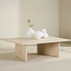 Fjôrd Salontafel Skagen Beige Travertinlook 120x100cm