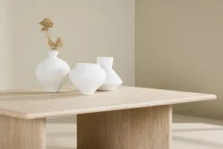 Fjôrd Salontafel Skagen Beige Travertinlook 120x100cm