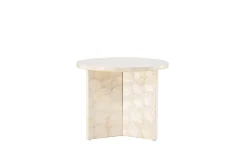 Fjôrd Salontafel Smögen Beige ⌀40cm