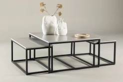 Fjôrd Salontafel Solna 80x80cm Stonelook