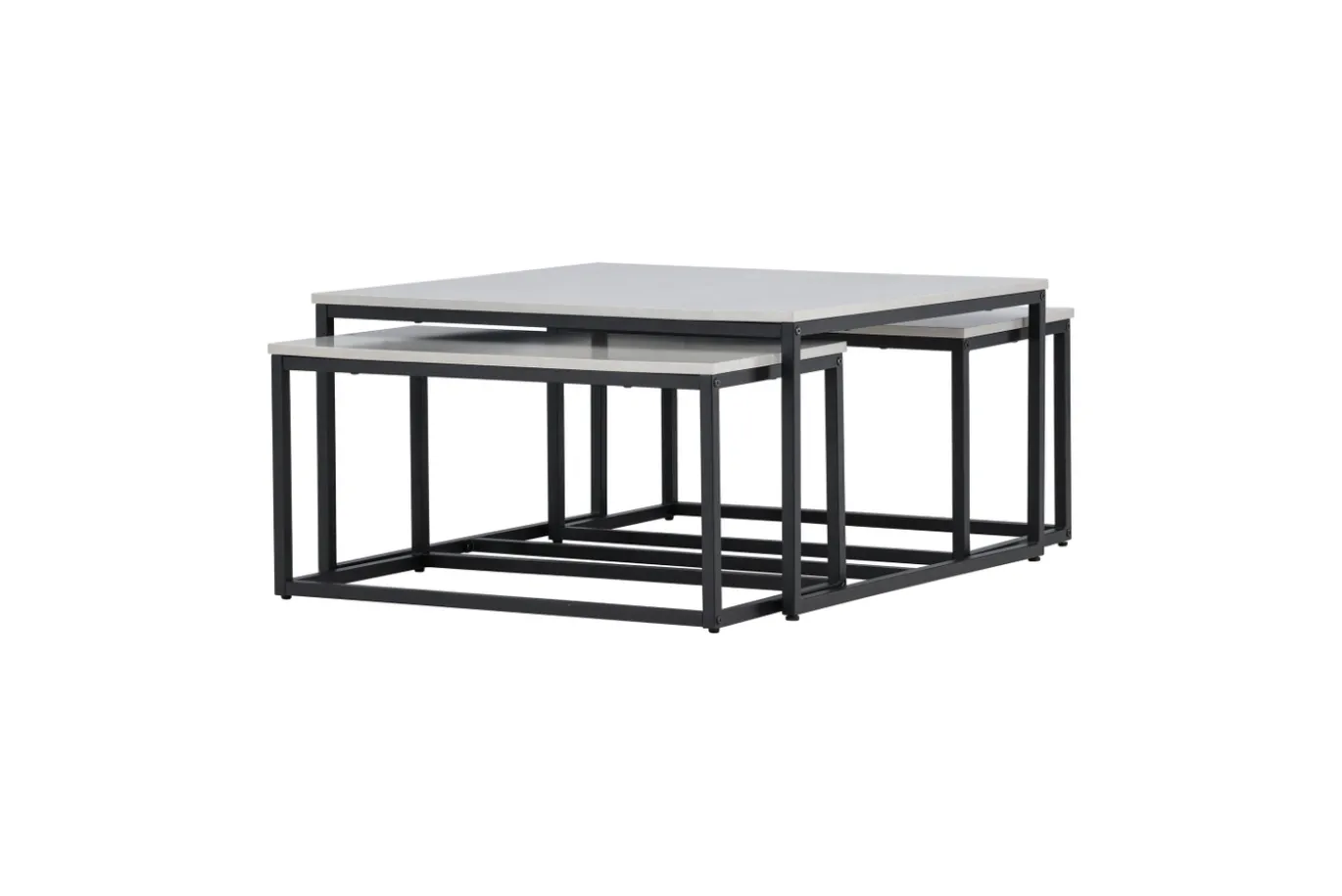 Fjôrd Salontafel Solna 80x80cm Stonelook