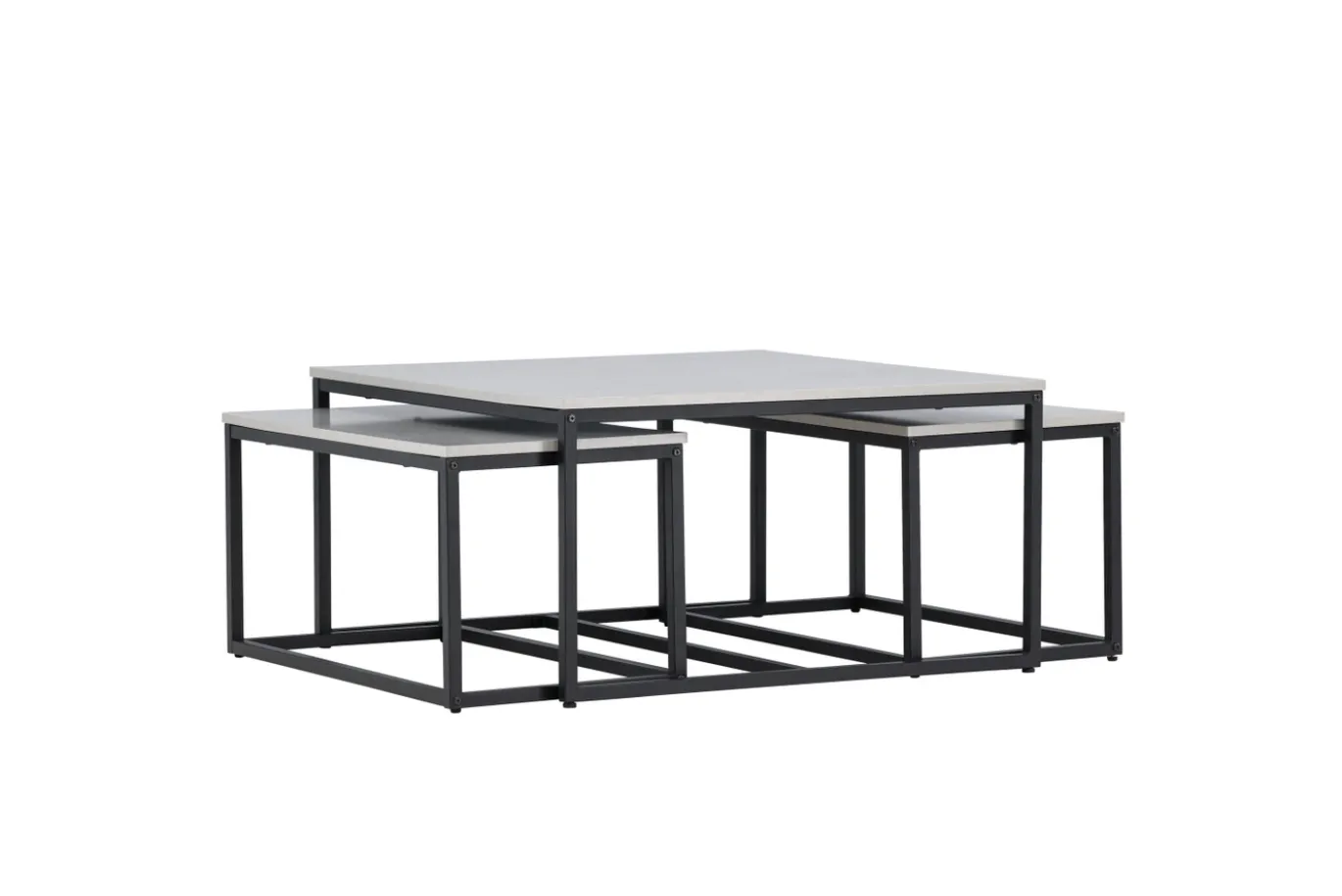 Fjôrd Salontafel Solna 80x80cm Stonelook