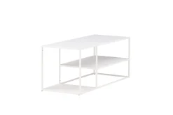 Fjôrd Salontafel Staal Wit 50x120cm