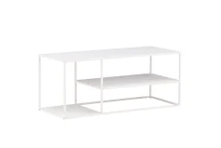 Fjôrd Salontafel Staal Wit 50x120cm