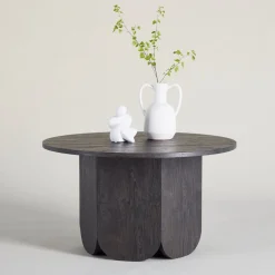 Fjôrd Salontafel Tekla Zwart ⌀80cm