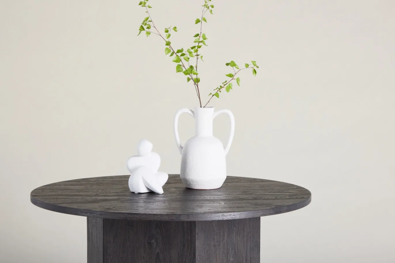 Fjôrd Salontafel Tekla Zwart ⌀80cm