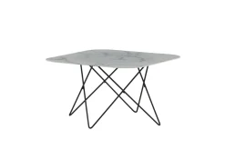 Fjôrd Salontafel Tristar Wit Glas Marmer