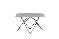 Fjôrd Salontafel Tristar Wit Glas Marmer
