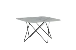 Fjôrd Salontafel Tristar Wit Glas Marmer