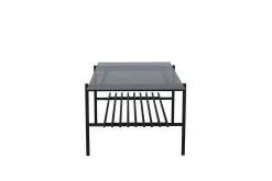 Fjôrd Salontafel Von Zwart Smoked Glas